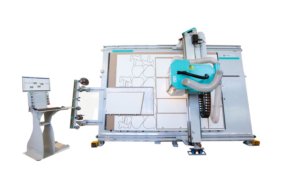 Vertikales CNC Bearbeitungszentrum TECNOTEAM Easy Nest V 3021 / TECNO TEAM  / Easy Nest V 3021