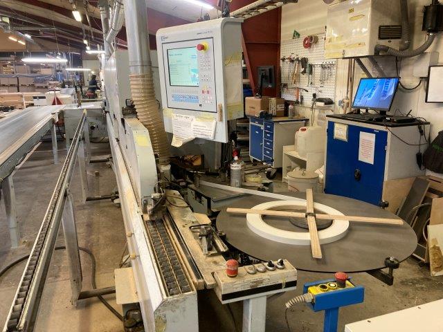 single-sided edge banding machine with return system / Brandt / Ambition 1660 FGC