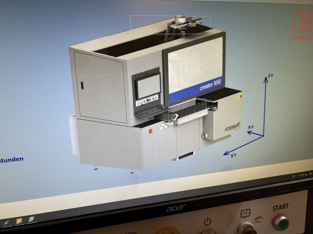 CNC-processing machine Format4 / FORMAT 4 / Creator 950