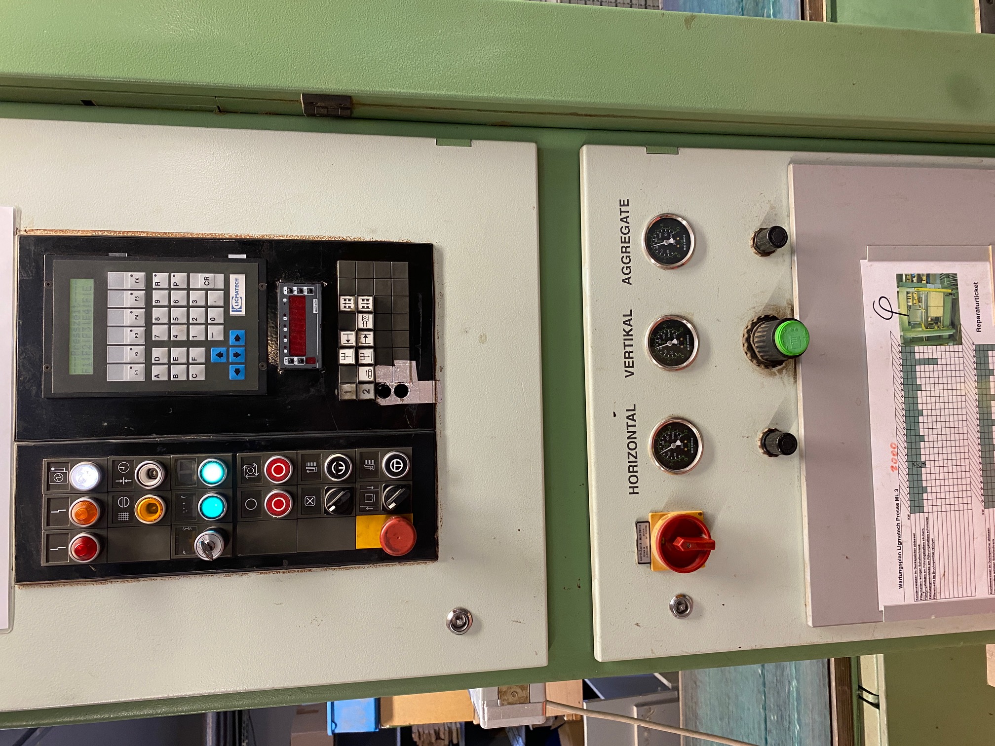 Troughfeed carcass press / LIGMATECH / MPP 15