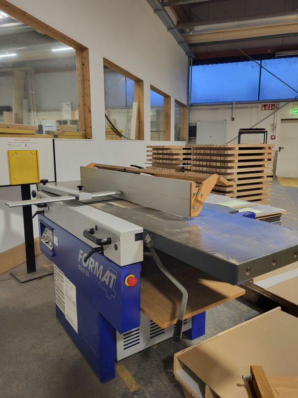 Combined surface / thicknesser machine  / FORMAT 4 / DUAL 51