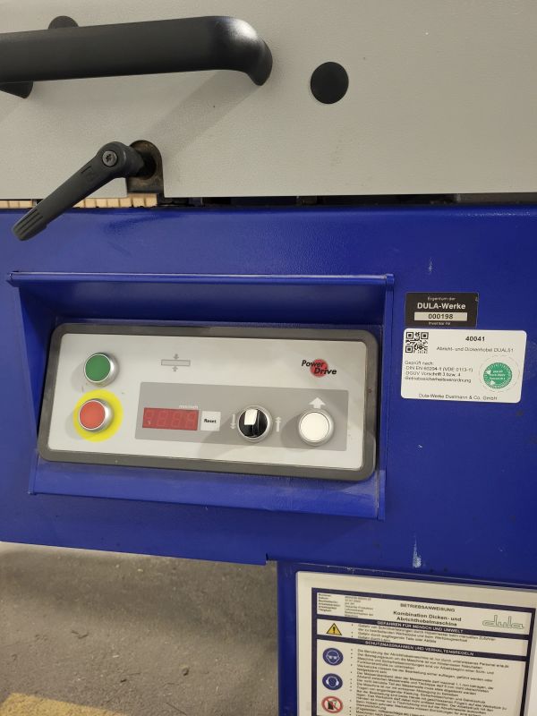 Combined surface / thicknesser machine  / FORMAT 4 / DUAL 51