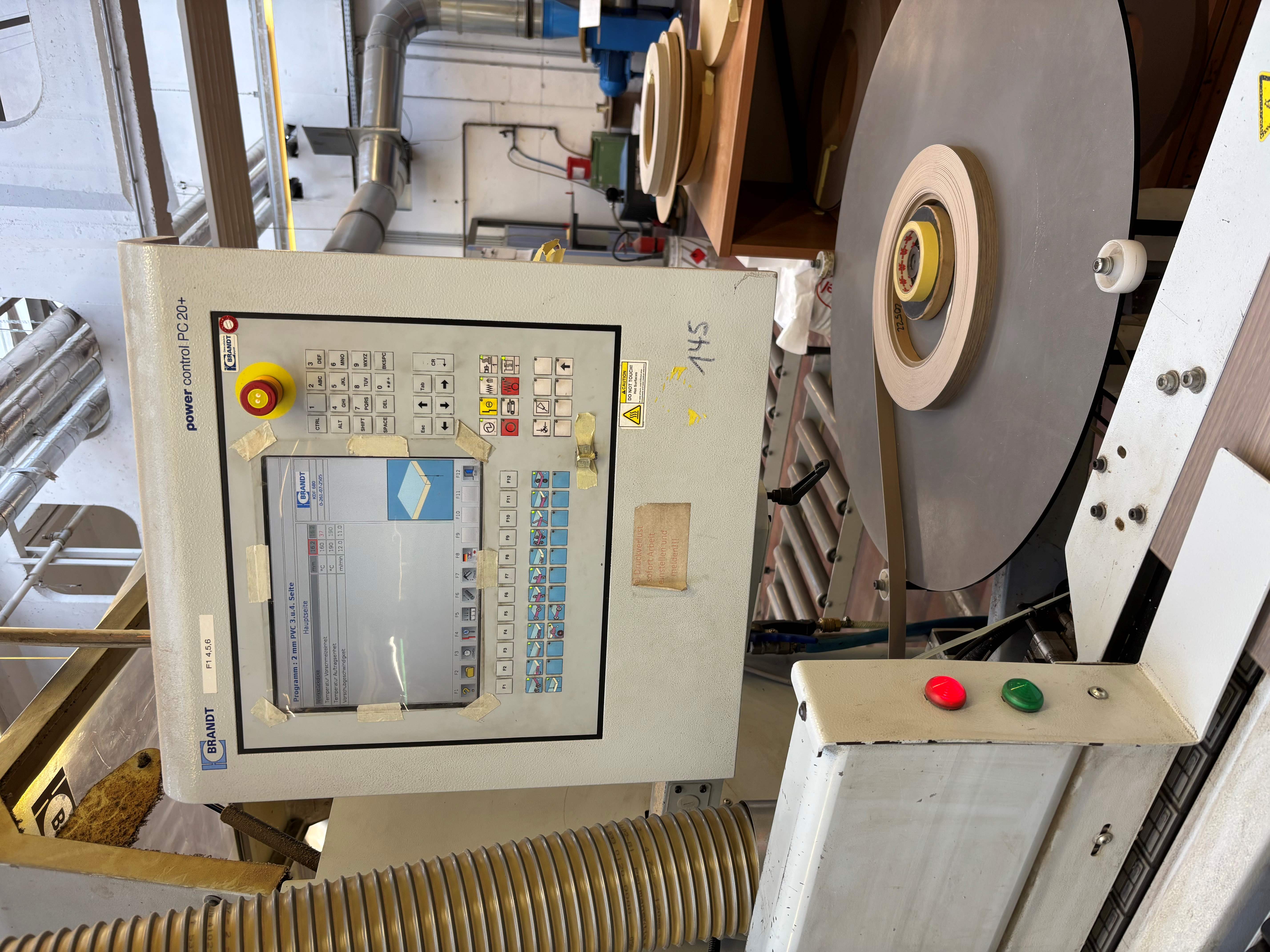 edge banding machine with workpiece return system / BRANDT / KDF 680