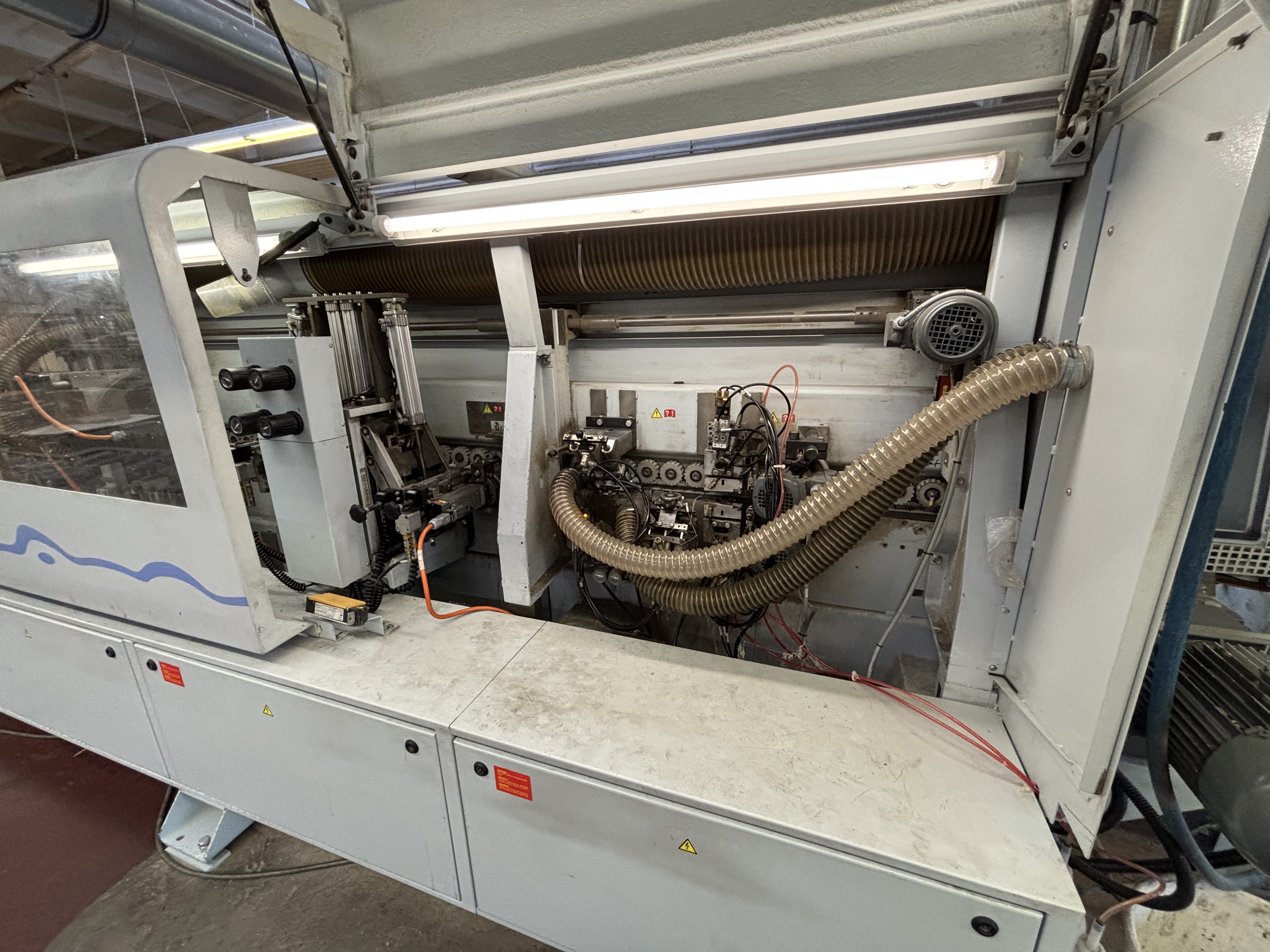 edge banding machine with workpiece return system / BRANDT / KDF 680