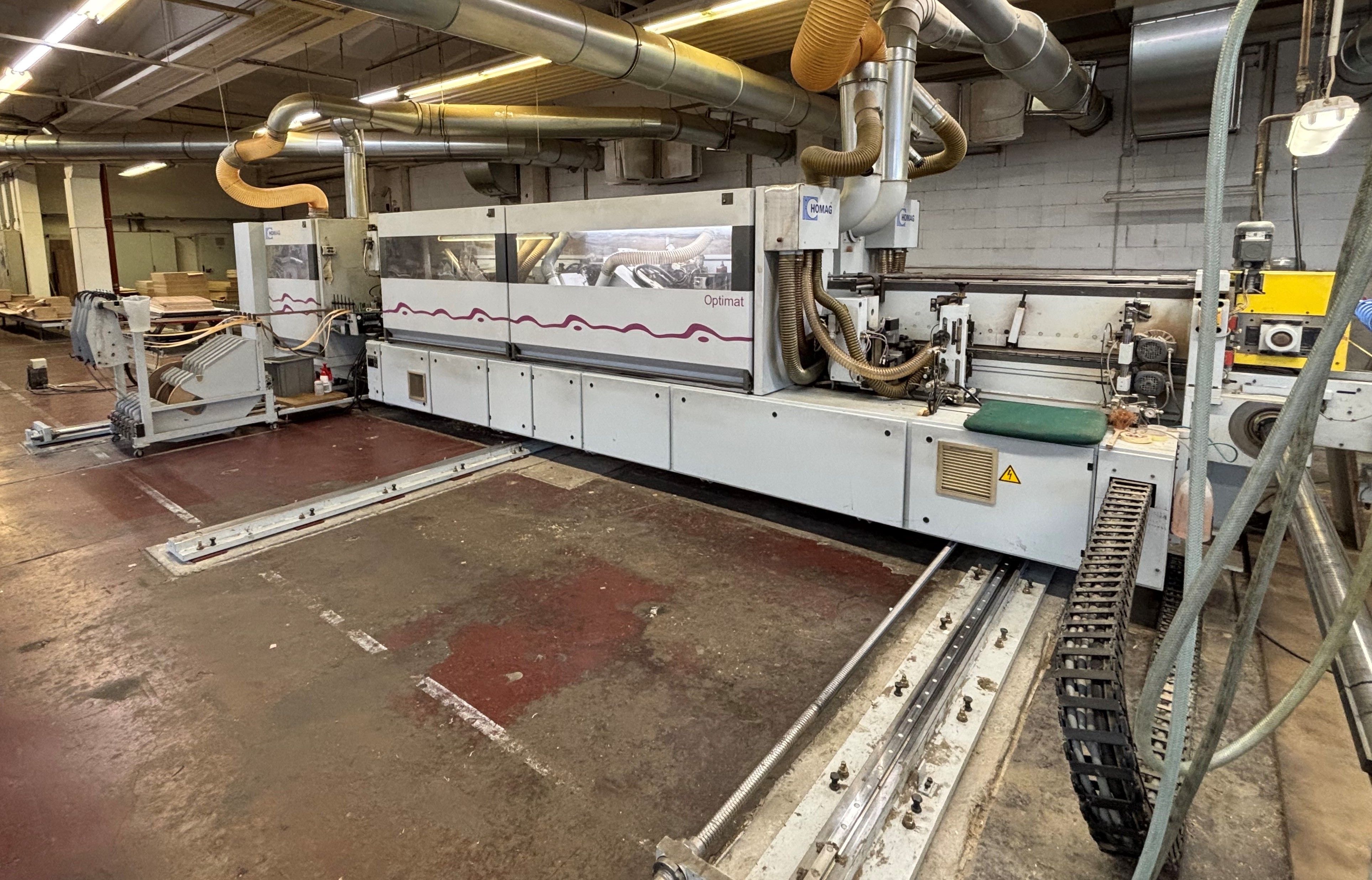 double-sided edge banding machine / HOMAG / OPTIMAT KF 26/8/A3/25