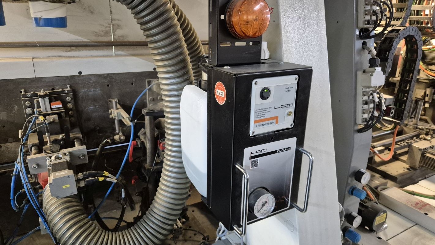 single-sided edge banding machine / IMA / Novimat Concept/I/G80/440/R3