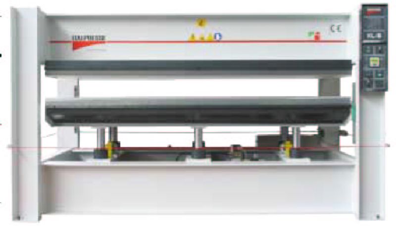 гидравлический пресс с электрическим нагревом плит / ITALPRESSE / XL/6 30-13 PEA