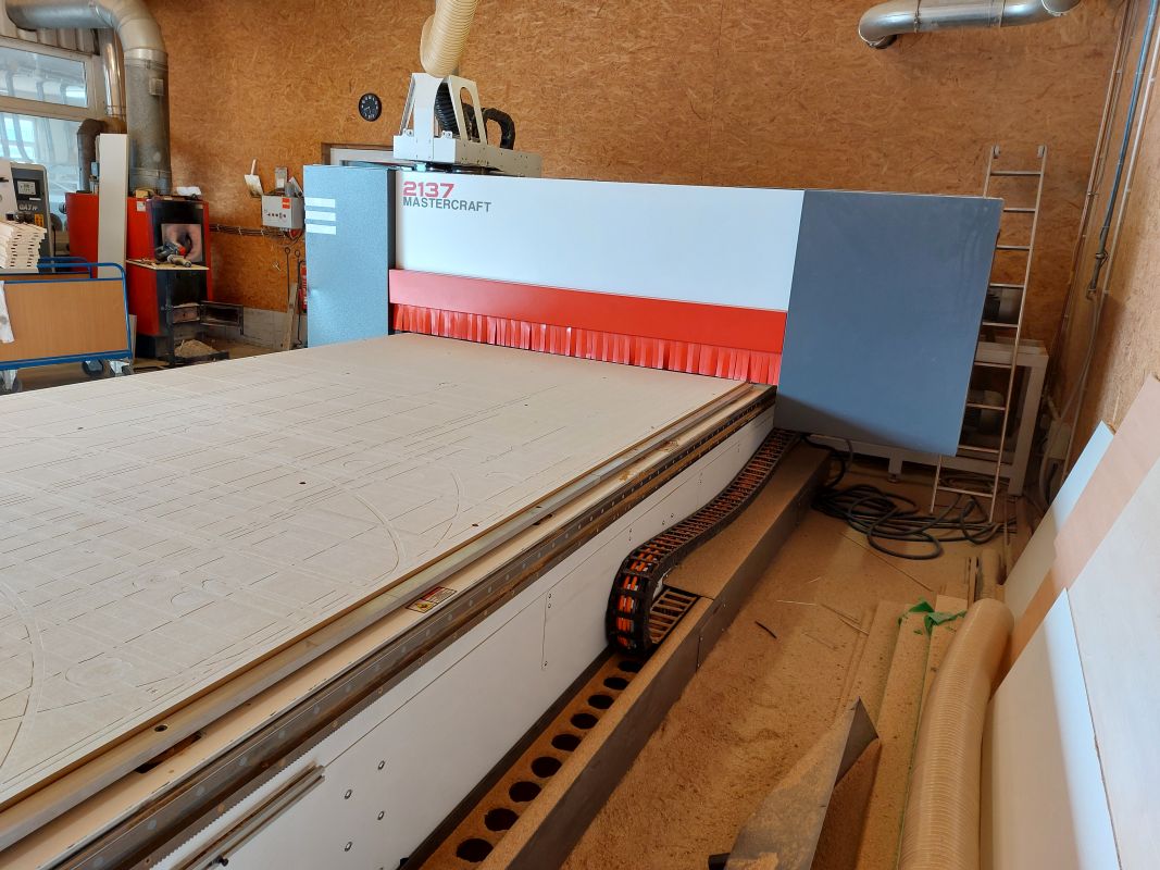 3-axis nesting machine / Omaksan / Mastercraft 2137