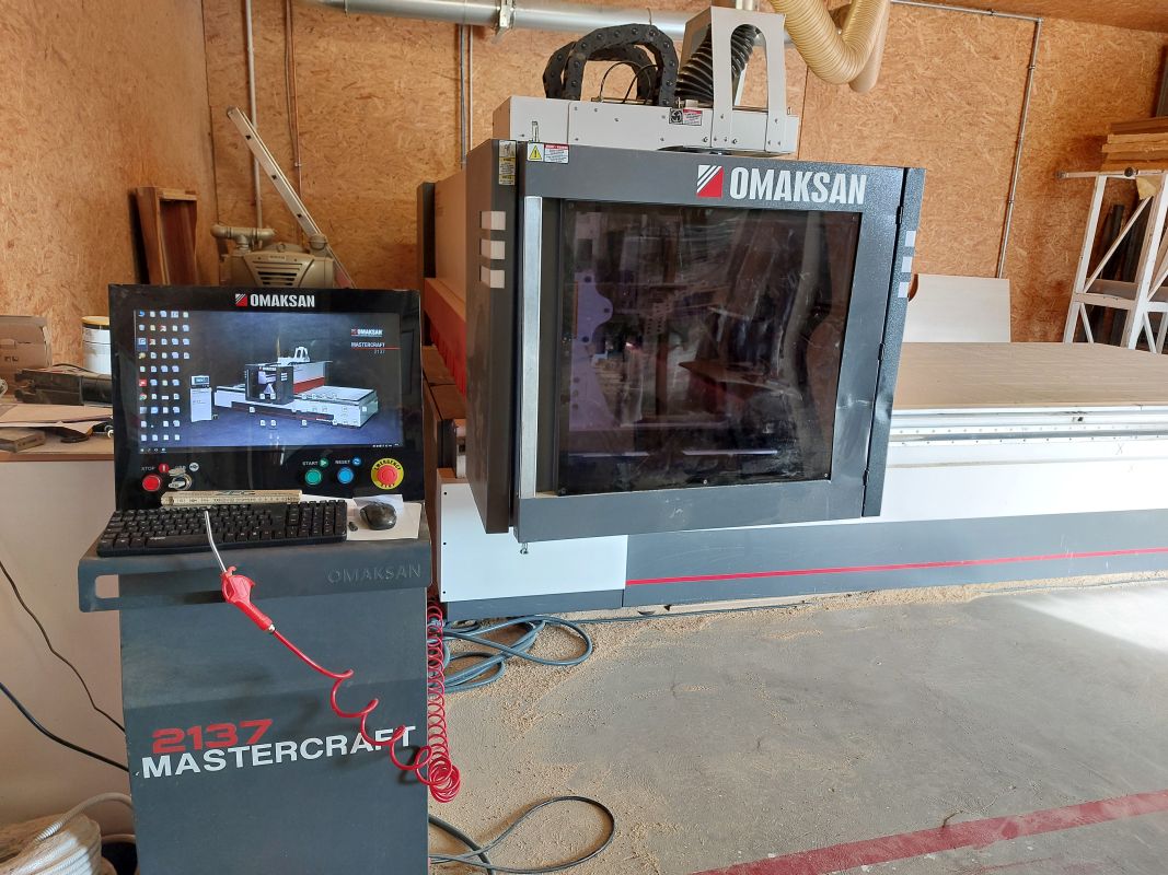 3-axis nesting machine / Omaksan / Mastercraft 2137