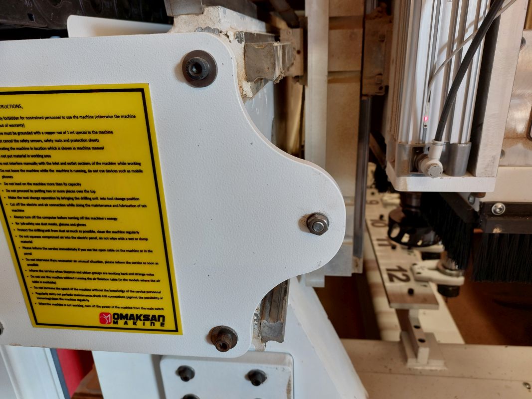 3-axis nesting machine / Omaksan / Mastercraft 2137