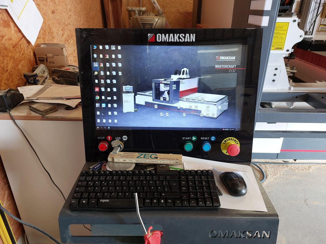 3-axis nesting machine / Omaksan / Mastercraft 2137