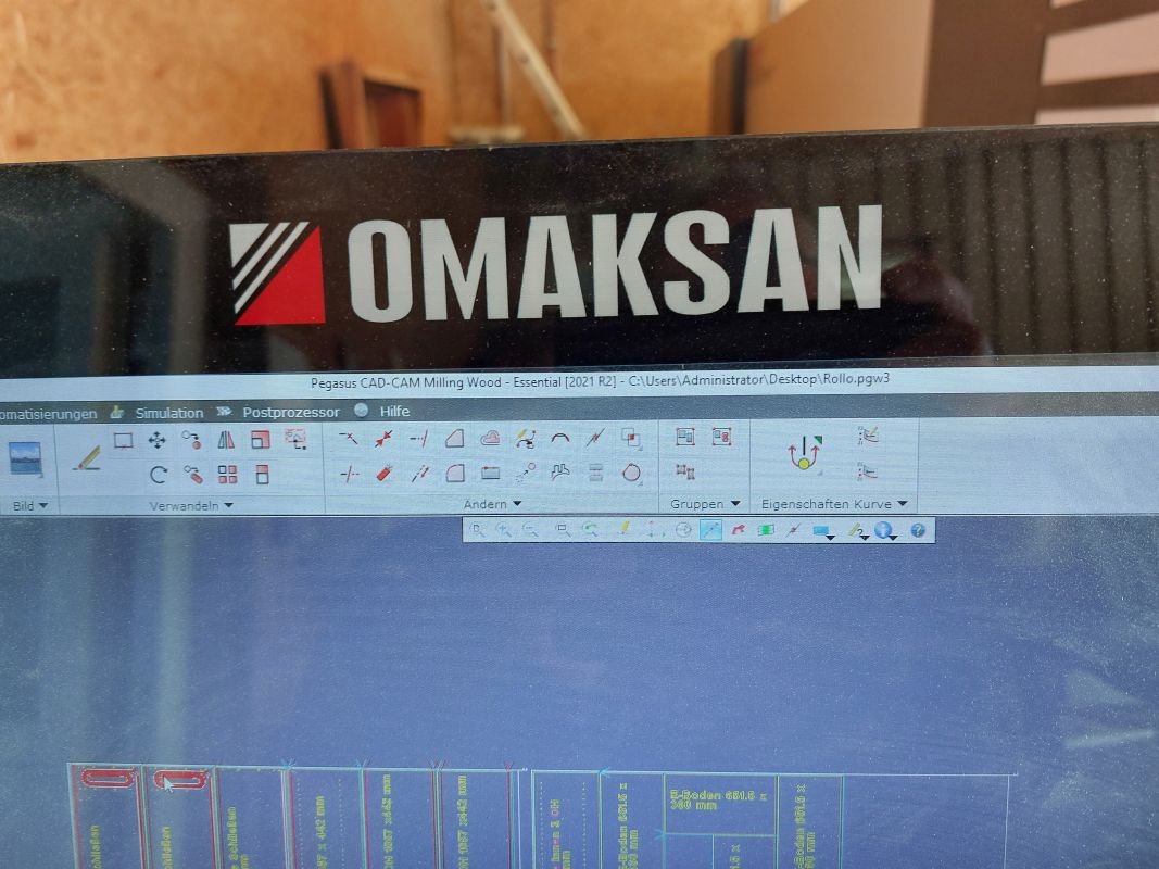 3-axis nesting machine / Omaksan / Mastercraft 2137