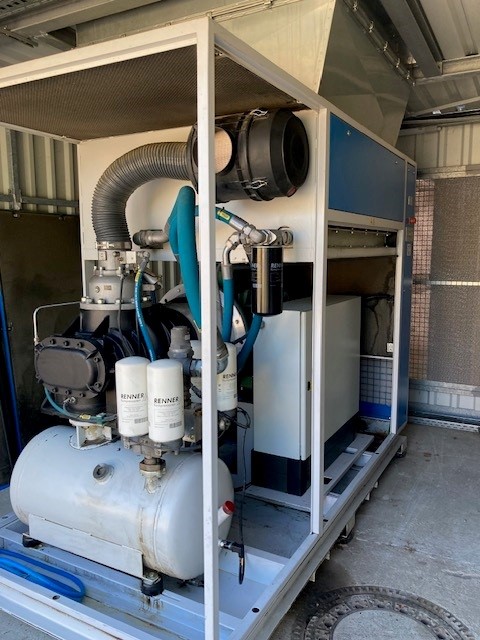 screw compressor / Renner / RS132D