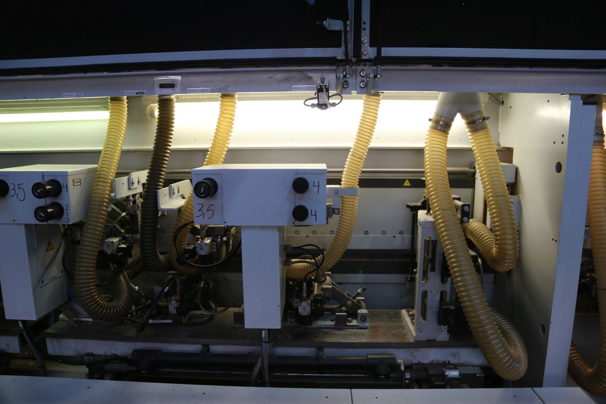 double-sided edge banding machine / HOMAG / KFL526/C