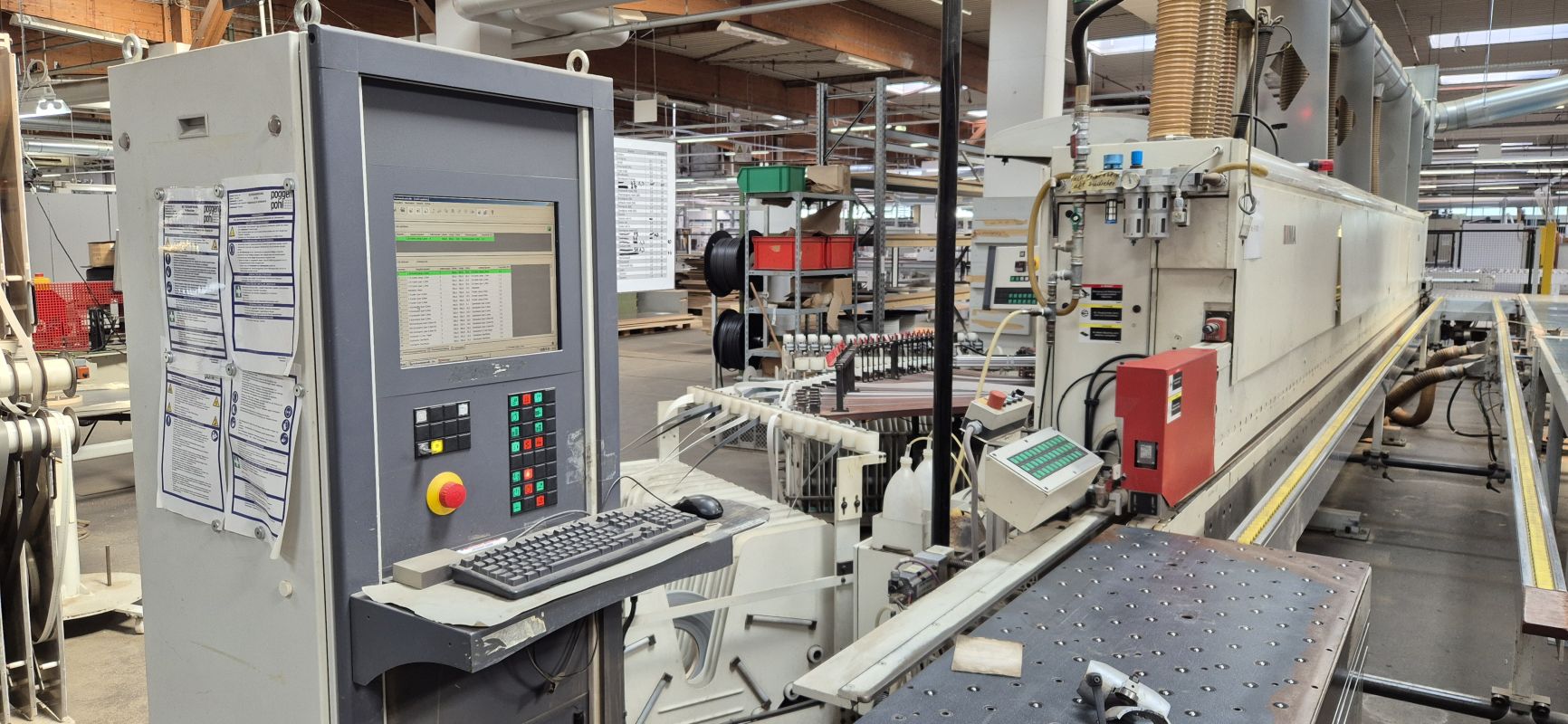 single-sided edge banding machine / IMA / Novimat Systems/I/R75/1000