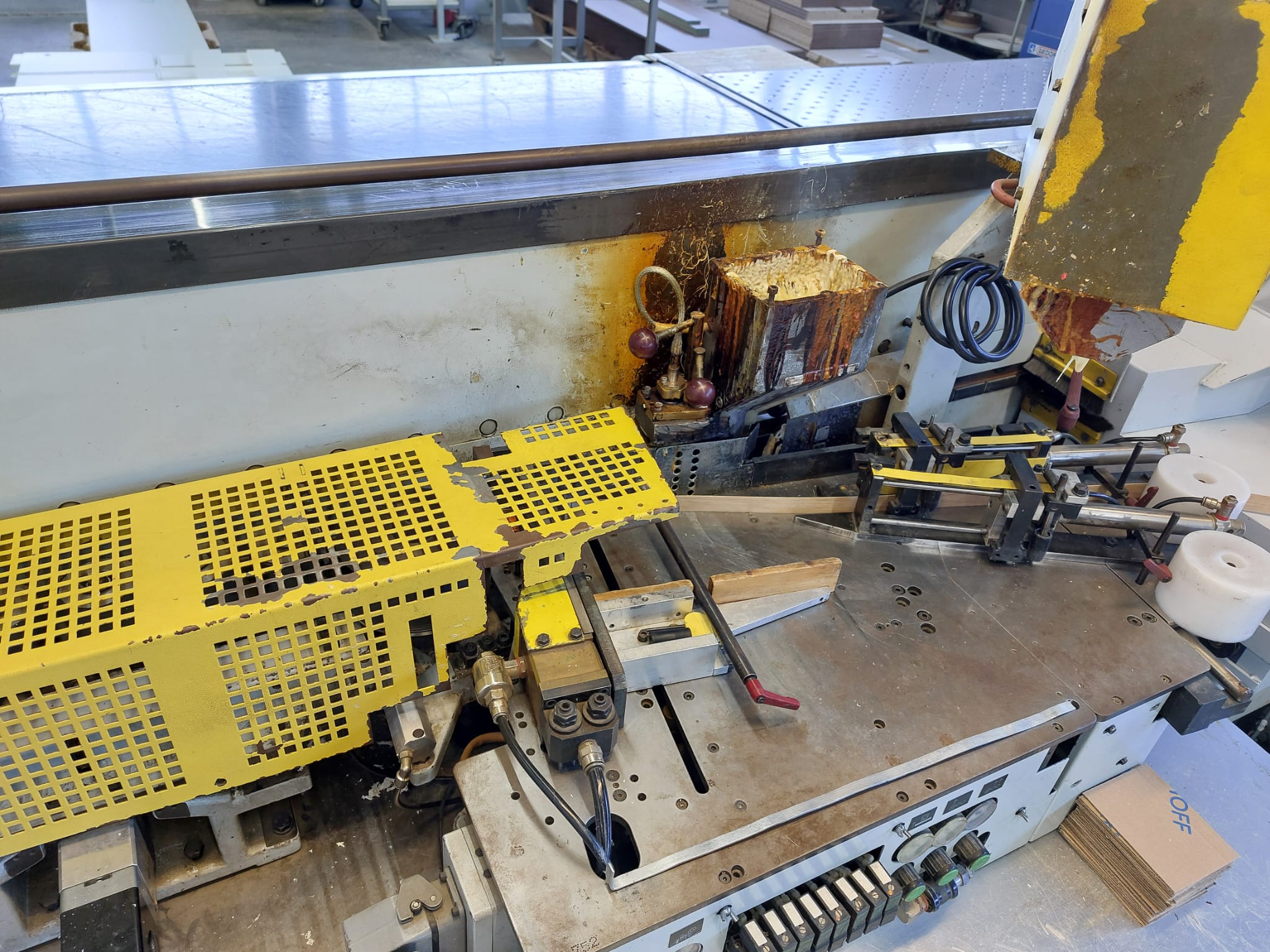 single-sided edge banding machine with workpiece return / HOMAG / Optimat KL 78/A20/S2/Z