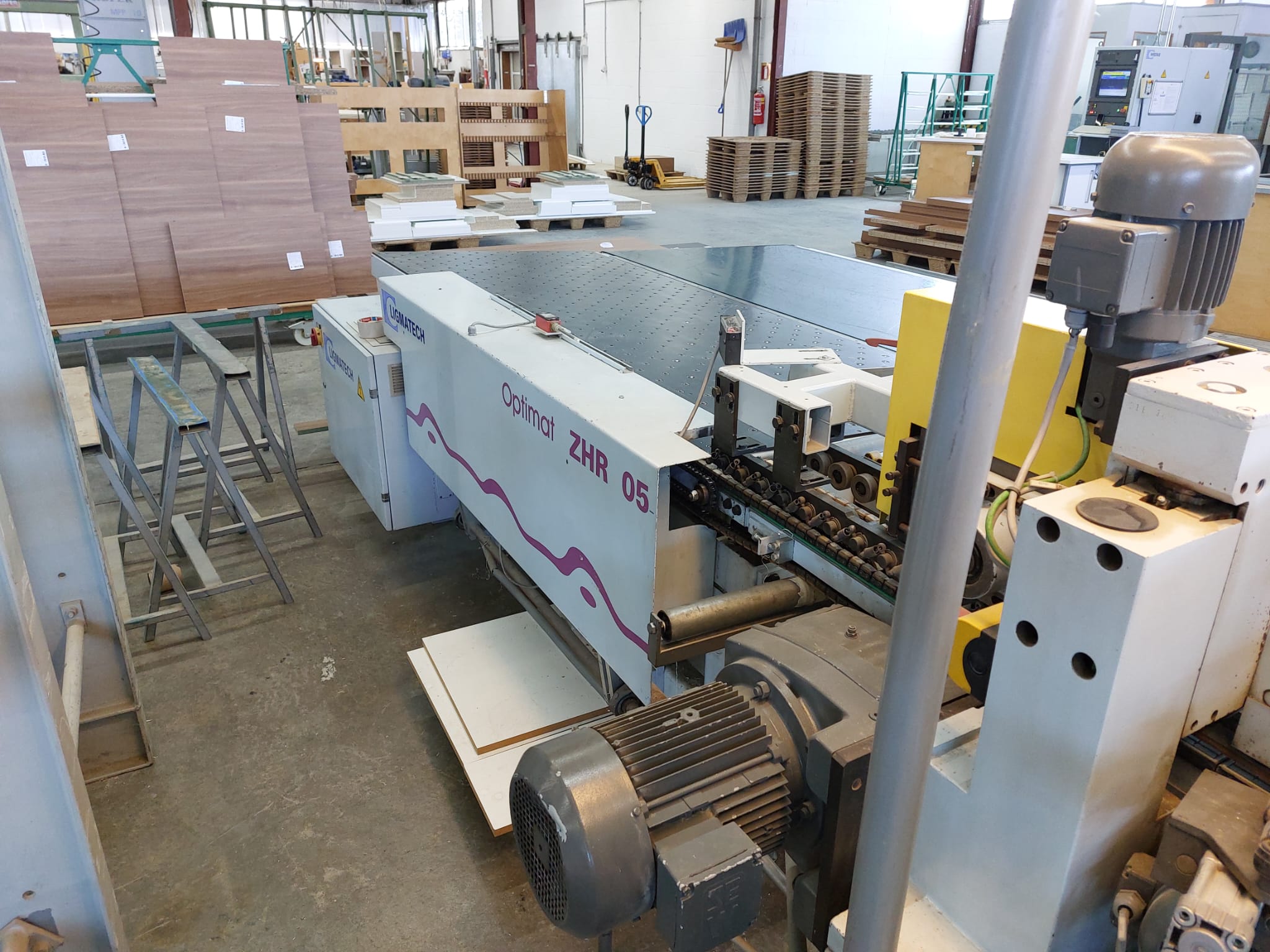 single-sided edge banding machine with workpiece return / HOMAG / Optimat KL 78/A20/S2/Z