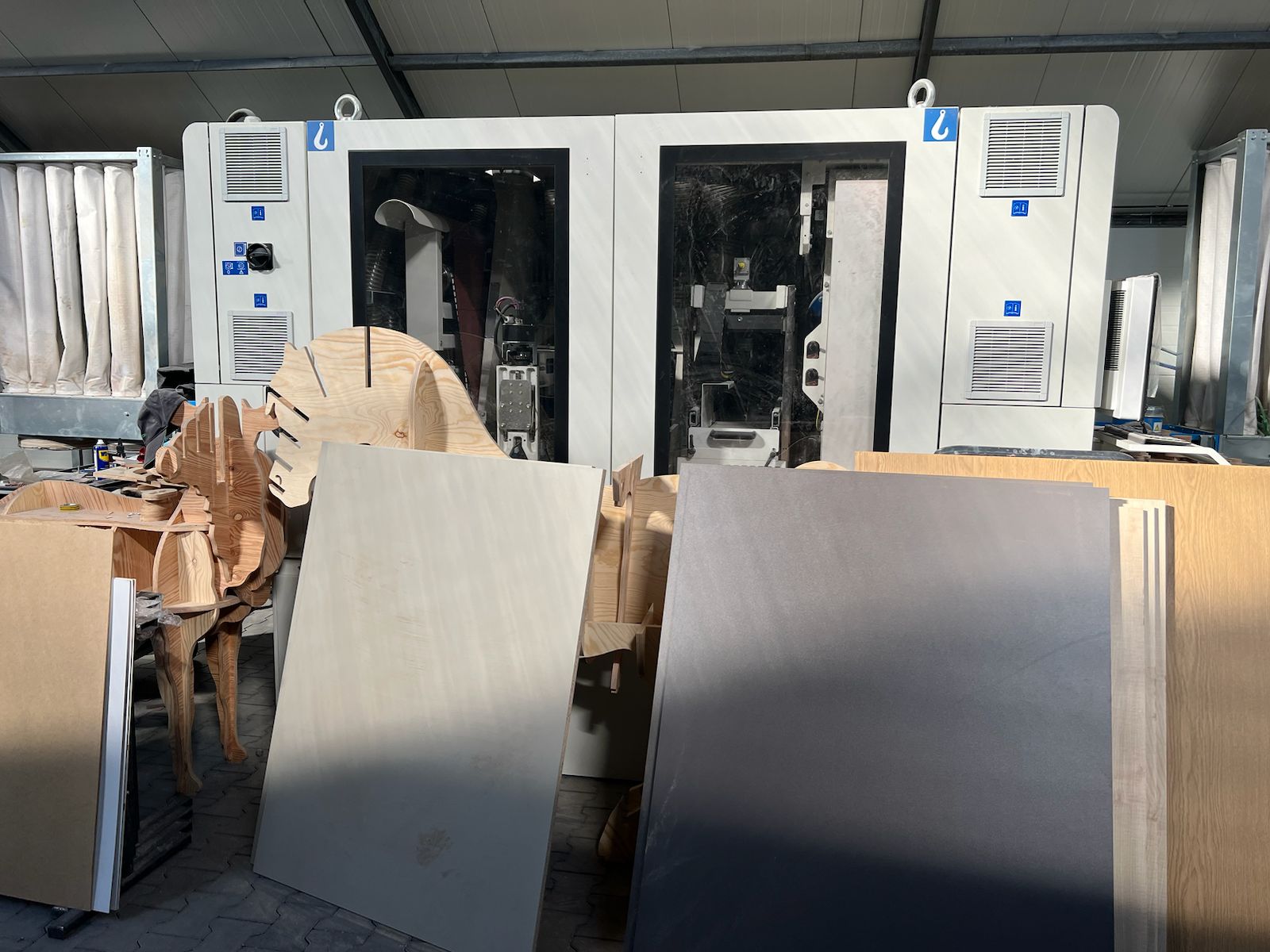 Automatic calibrating sanding machine / SCM / DMC system