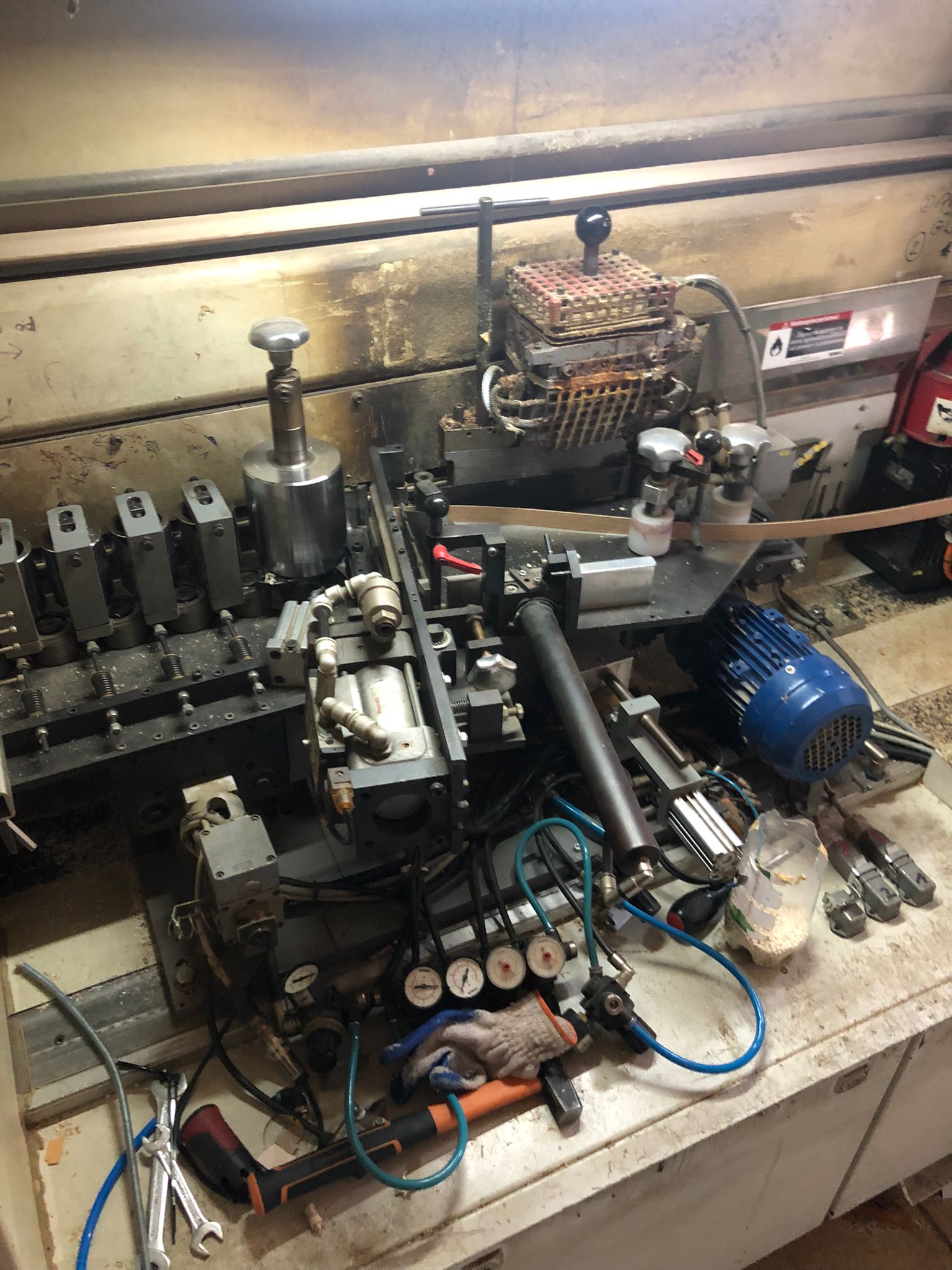 single-sided edge banding machine  / IMA / Advantage 550