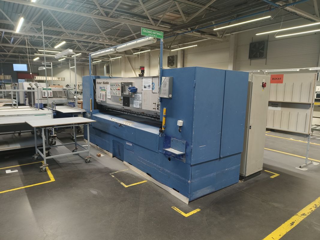 veneer cutting guilotine /  / Monguzzi