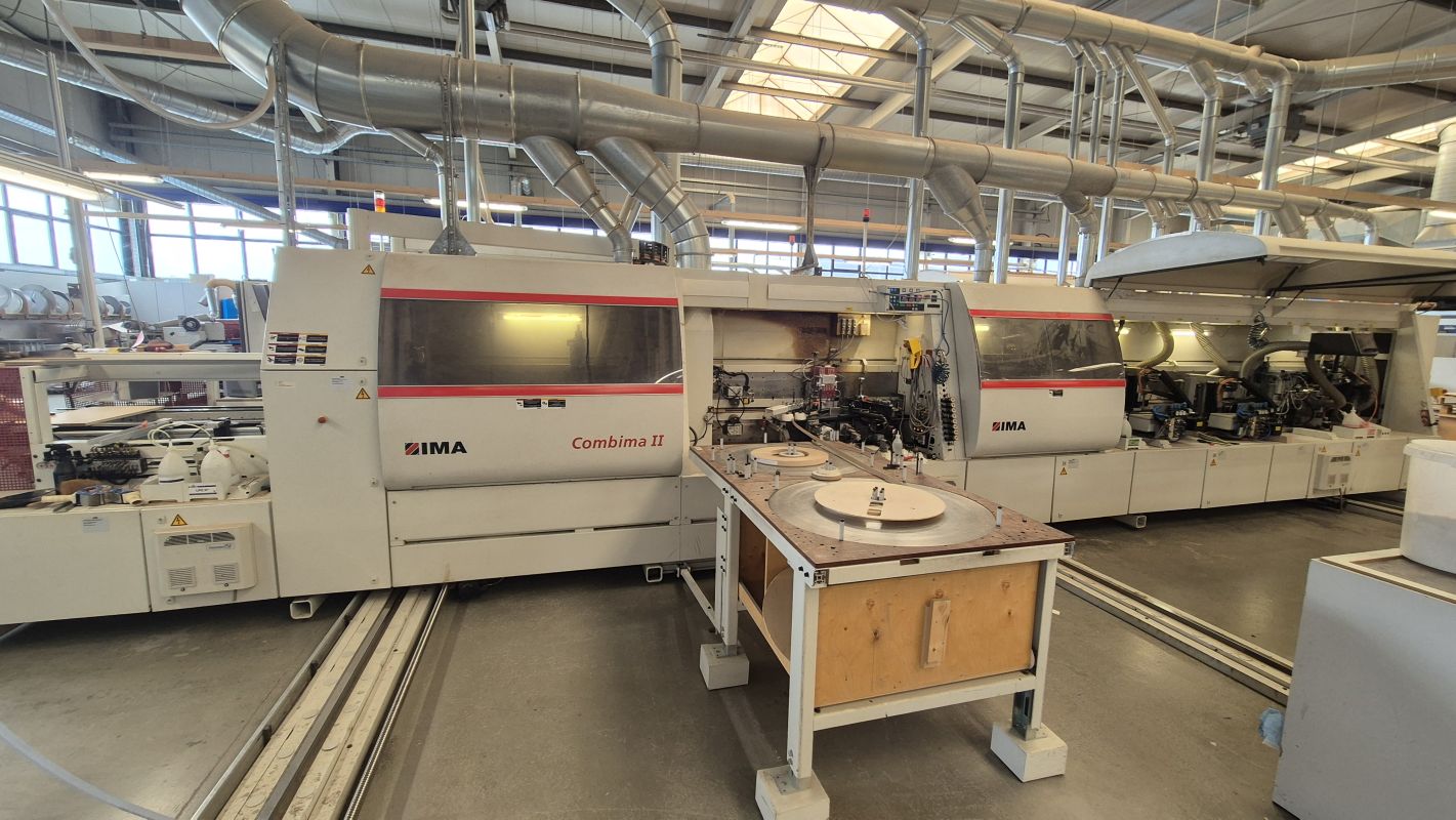 double - sided edge banding machine / IMA / Combima/II/390/B/L12