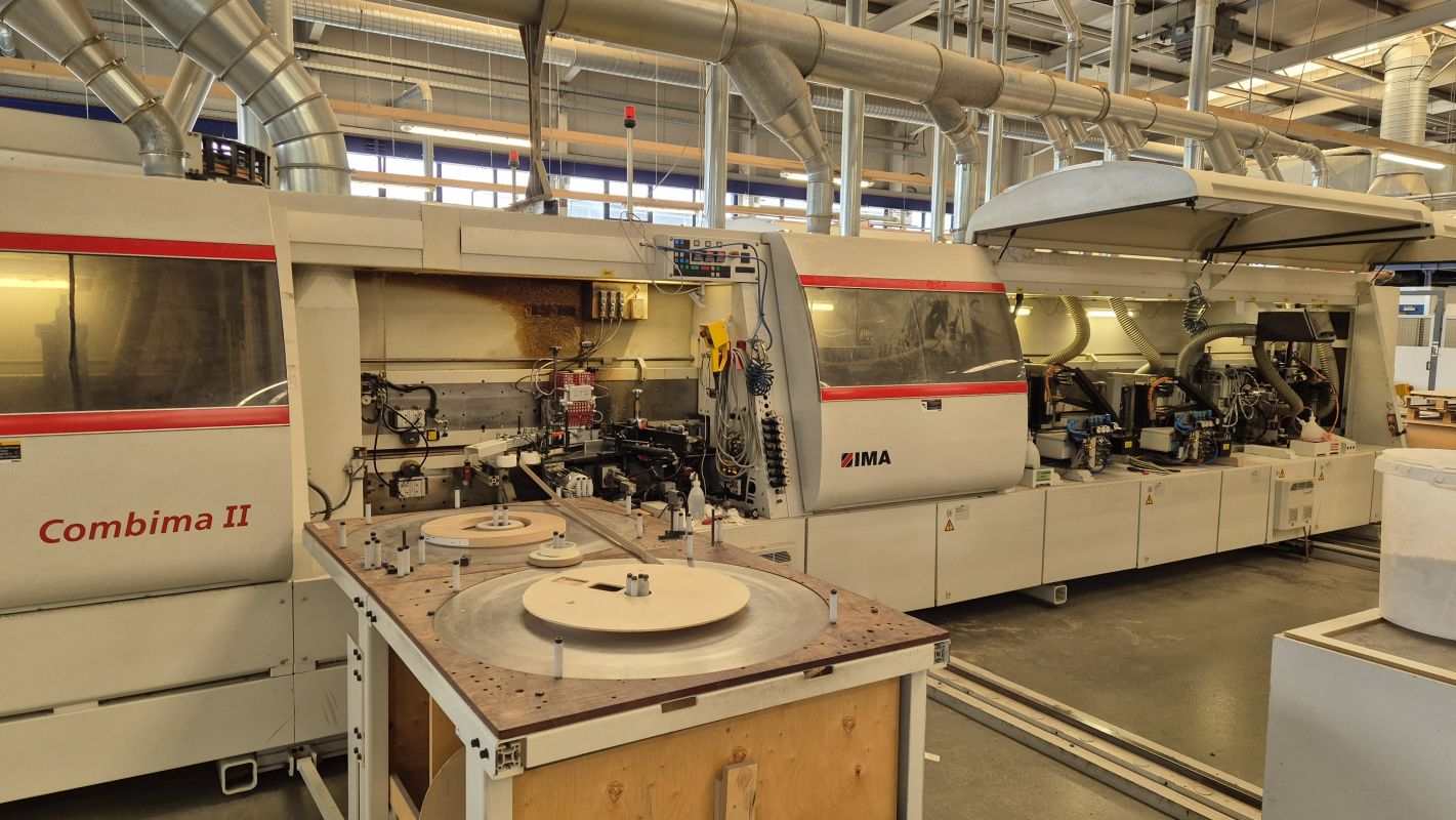 double - sided edge banding machine / IMA / Combima/II/390/B/L12