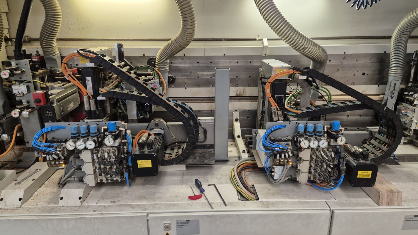 double - sided edge banding machine / IMA / Combima/II/390/B/L12