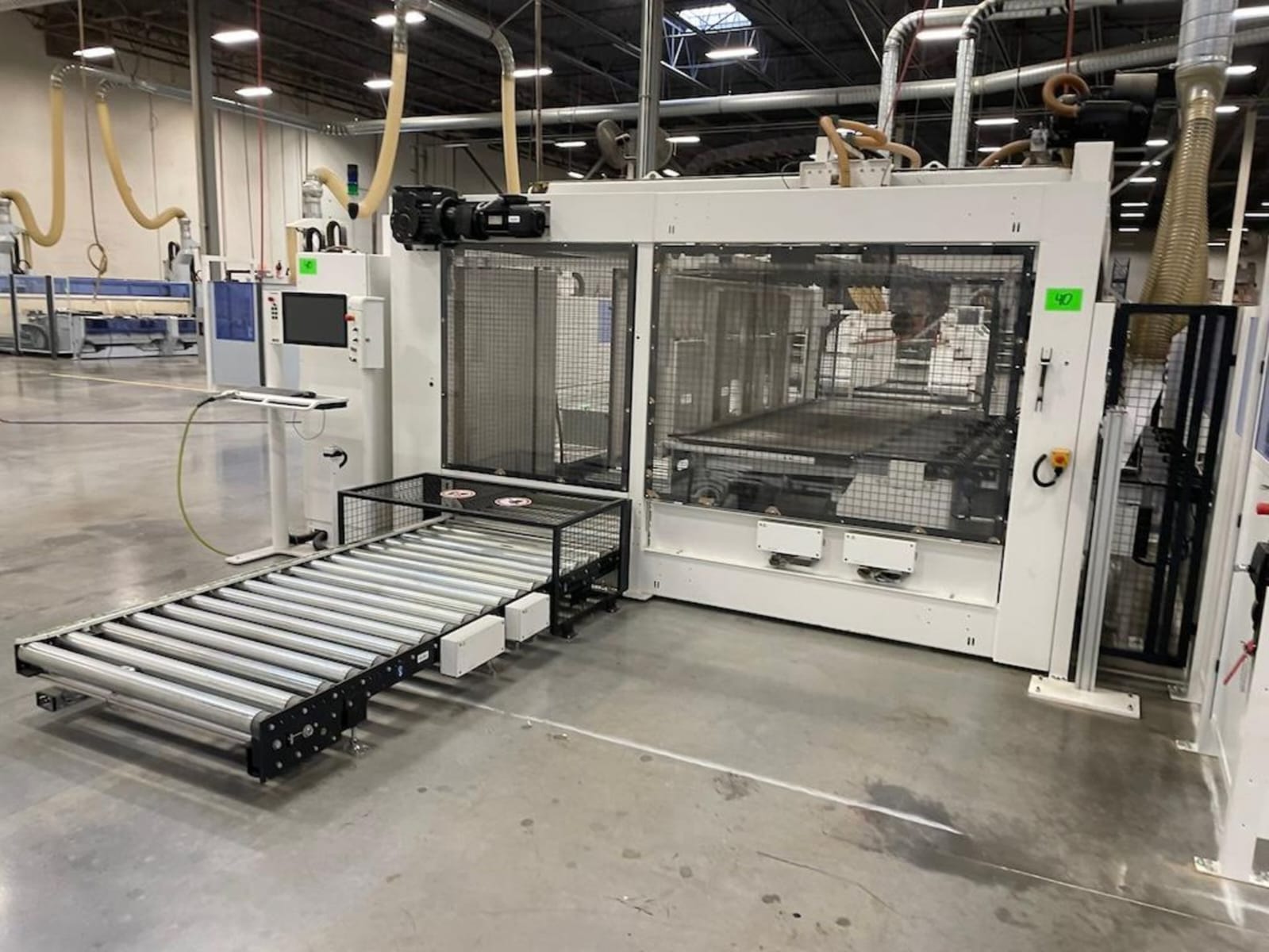 CNC machining center with destacking system  / WEEKE / BHT 500