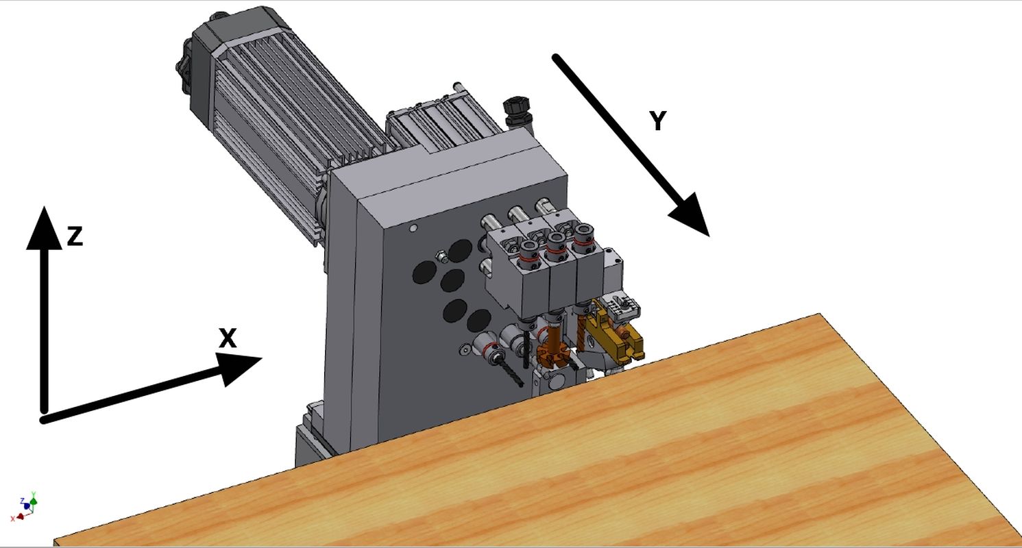 CNC drilling- and dowel inserting machine / VITAP / Blitz 2.0