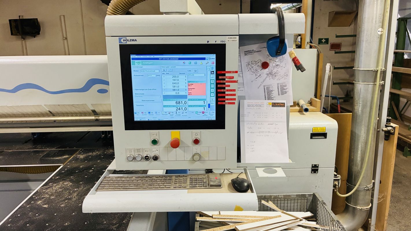 Panel saw / HOLZMA / HPP 250/38/38