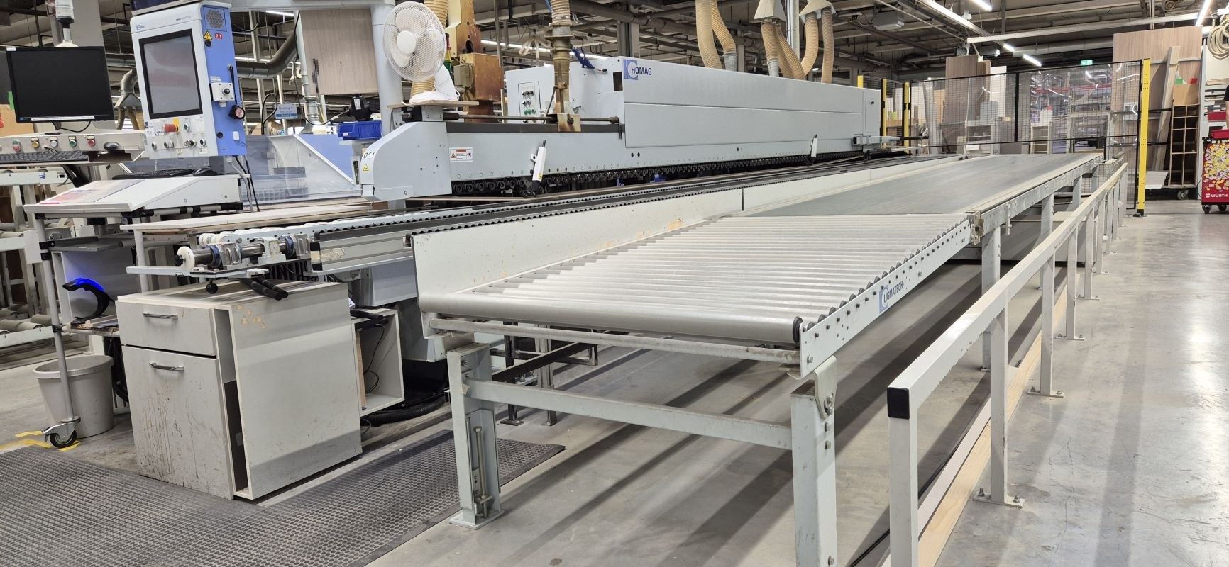 single sided edge banding machine  / HOMAG / KAL 310/7/A3