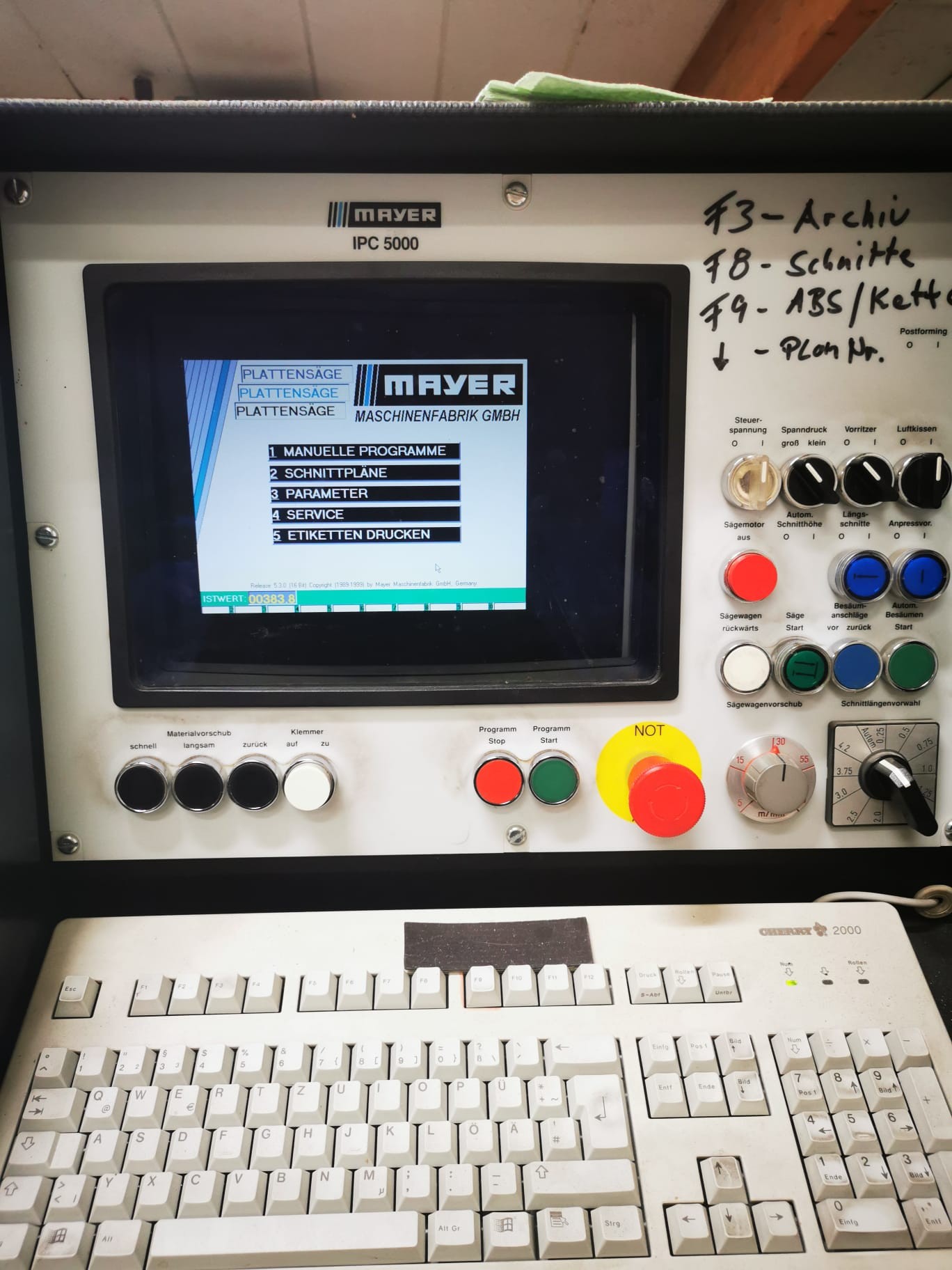 Horizontal Panel Saw / Mayer / PS9Z ECO - 4200