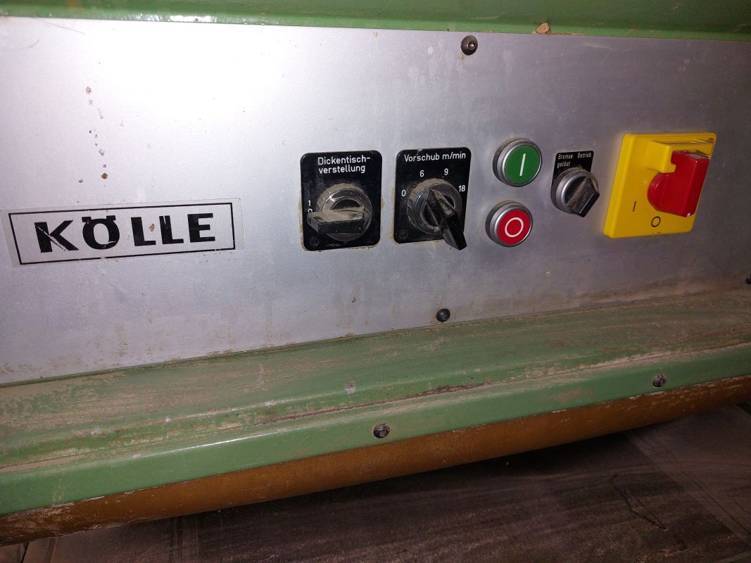 thickness planer / Kölle / DH63