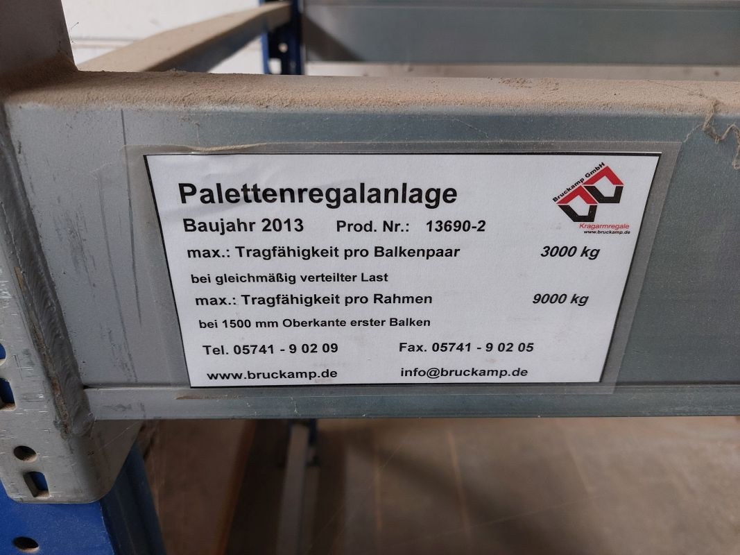 Pallet racking systems / N/A / 