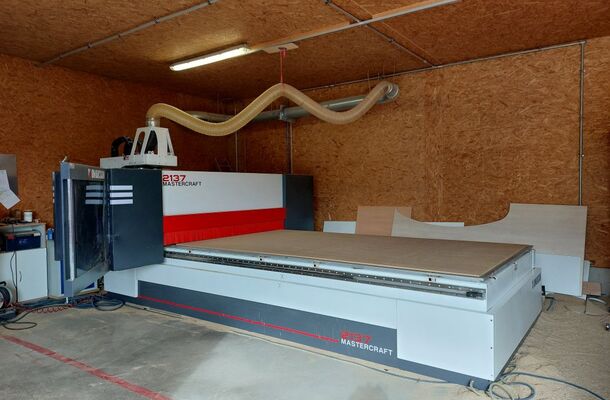 3-axis nesting machine / Omaksan / Mastercraft 2137