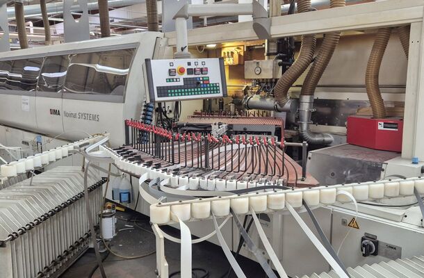 single-sided edge banding machine / IMA / Novimat Systems/I/R75/1000