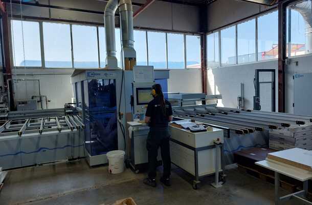 CNC machining center / WEEKE / Optimat BHX 500/D